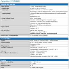 CẢM BIẾN ĐO COD, BOD, NITRATE TRONG NƯỚC ONLINE AQUALABO-FRANCE